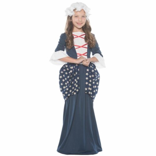 Morris UR25887SM Small Betsy Ross Child Costume - Size 4-6 Perspective: front