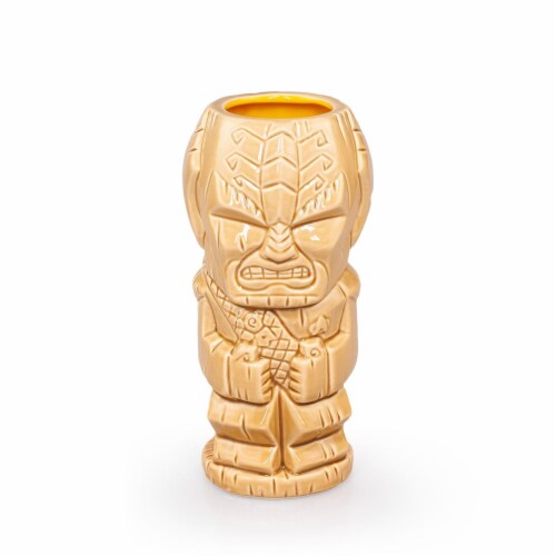 Geeki Tikis Star Trek: The Next Generation Lt. Worf Ceramic Mug | 14 Ounces Perspective: front