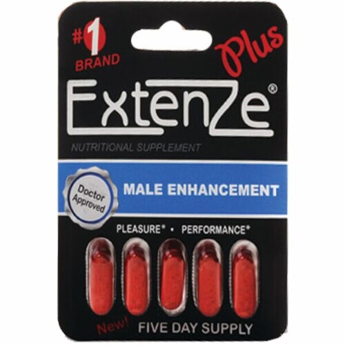 Extenze Plus Fast Acting Male Enhancement Perspective: front