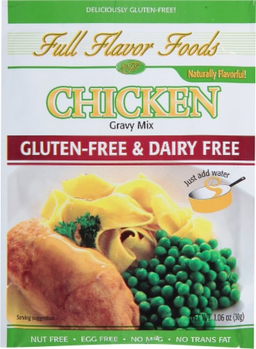 Full Flavor Foods Gluten-Free Chicken Gravy Mix Perspective: front