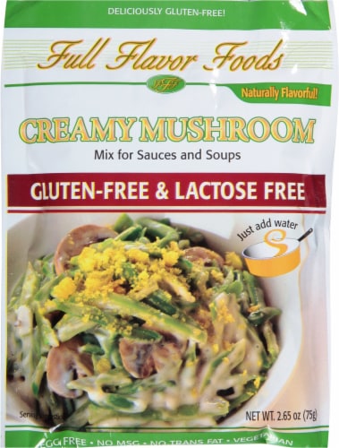 Full Flavor Foods Creamy Mushroom Sauce and Soup Mix Perspective: front