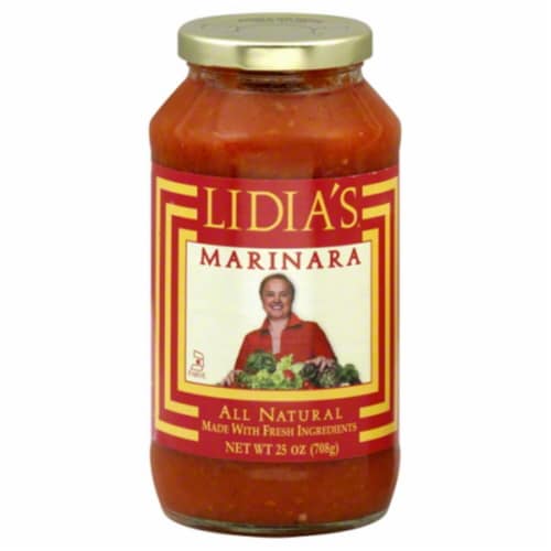 Lidias Marinara Pasta Sauce Perspective: front