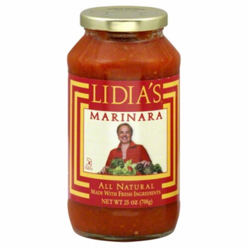 Lidias Marinara Pasta Sauce Perspective: front