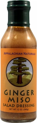 Appalachian Naturals  Salad Dressing Gluten Free   Ginger Miso Perspective: front