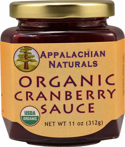 Appalachian Naturals  Organic Cranberry Sauce Perspective: front