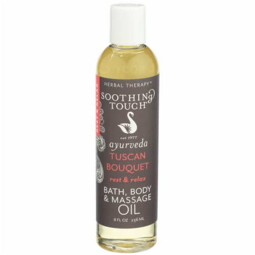 Soothing Touch® Tuscan Bouquet Rest & Relax Bath Body & Massage Oil Perspective: front