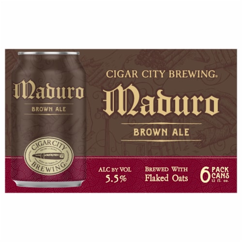 Cigar City Brewing Maduro Brown Ale Craft Beer Perspective: front