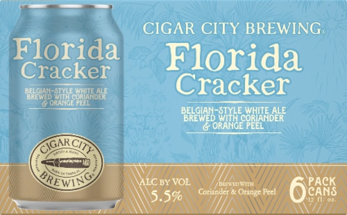 Cigar City Brewing Florida Cracker Belgian-Style White Ale Perspective: front