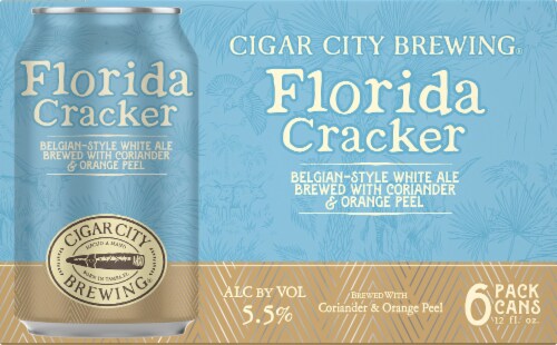 Cigar City Brewing Florida Cracker Belgian-Style White Ale Perspective: front