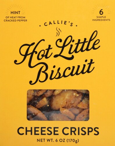 Callie's Hot Little Biscuit Cheese Crisp Perspective: front