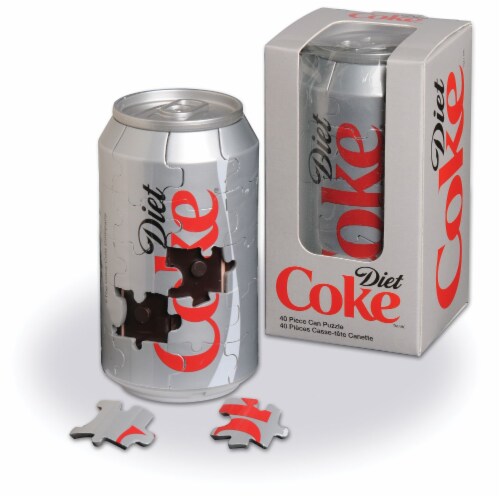 Springbok's 40 Piece Jigsaw Puzzle Diet Coke 3-D Can, 1 - Harris Teeter