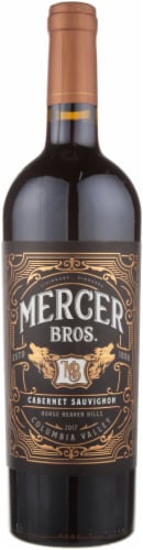 Mercer Bros. Cabernet Sauvignon Red Wine Perspective: front