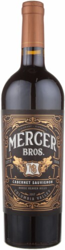 Mercer Bros. Cabernet Sauvignon Red Wine Perspective: front
