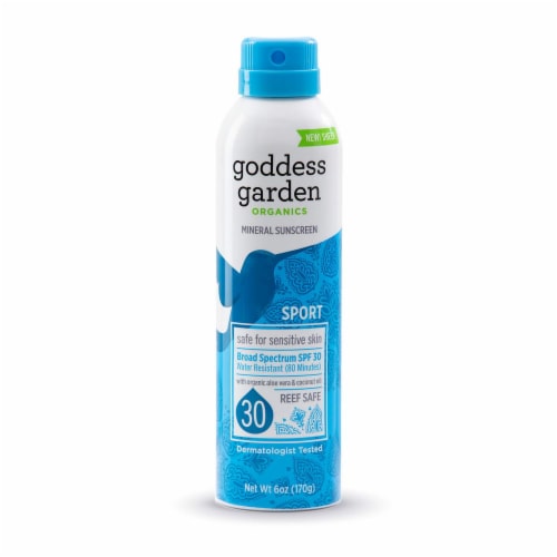 Goddess Garden Organics Sport SPF 30 Natural Sunscreen Perspective: front