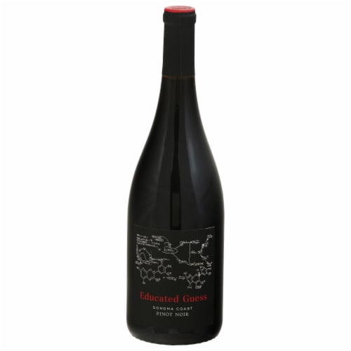 Educated Guess Pinot Noir Red Wine Perspective: front