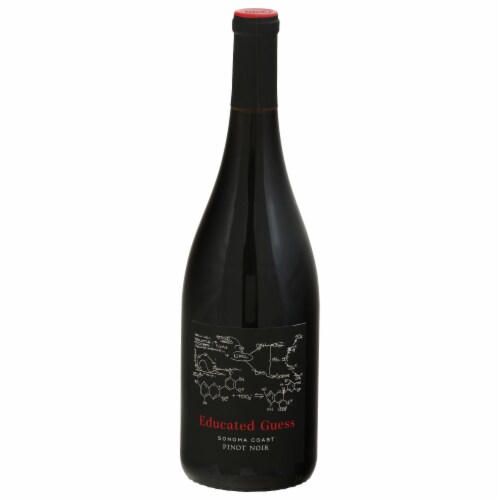 Educated Guess Pinot Noir Red Wine Perspective: front