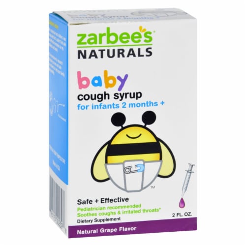 Zarbee S Naturals Grape Baby Cough Syrup 2 Fl Oz Ralphs