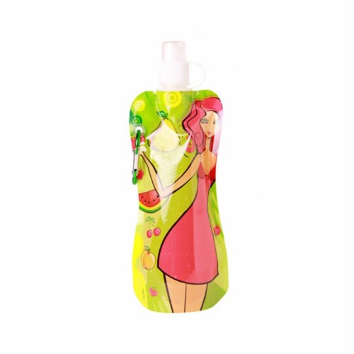 Zees Creations CB1003 Pocket Bottle, Pink Lady Perspective: front