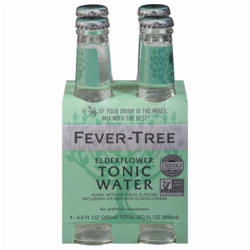 Fever-Tree Elderflower Tonic Water Perspective: front
