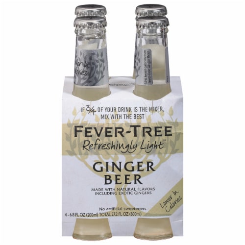 Fever-Tree Light Ginger Beer Perspective: front