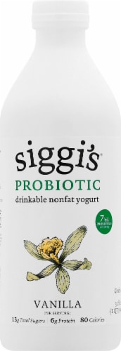 Siggi's Icelandic Style Skyr Vanilla Yogurt Perspective: front