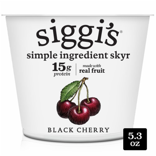 Siggi’s® Black Cherry Icelandic-Style Cream-Skyr Strained Low-Fat Yogurt