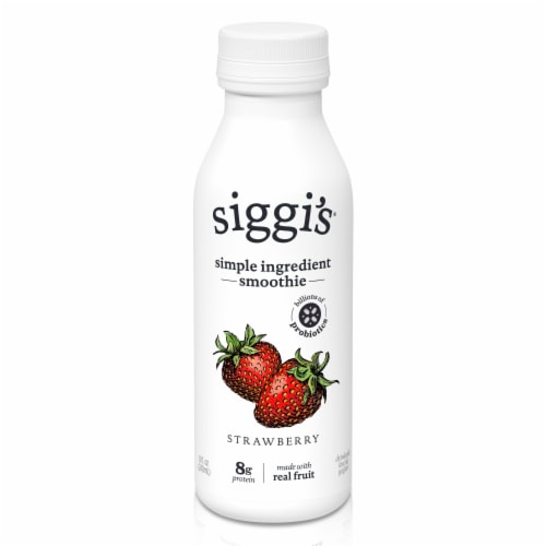 siggi's Probiotic Drinkable Lowfat Yogurt Perspective: front