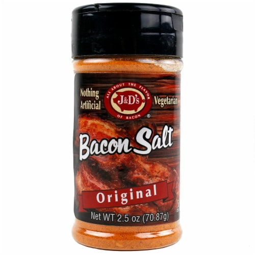 J&D's Original Bacon Salt Perspective: front