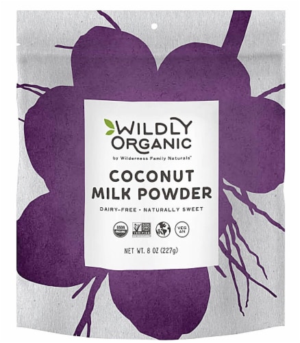 Wildly Organic  Coconut Milk Powder Perspective: front