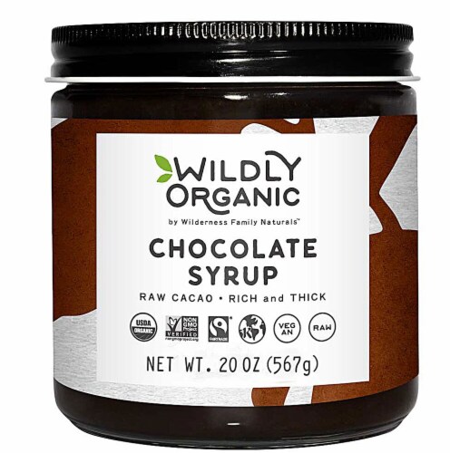 Wildly Organic Chocolate Syrup Perspective: front