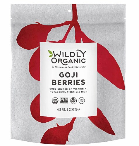 Wildly Organic  Goji Berries Perspective: front