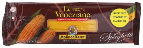 Le Veneziane Gluten Free Spaghetti Corn Pasta Perspective: front