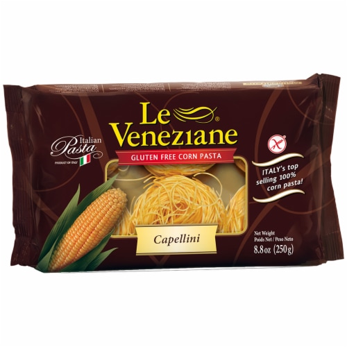 Le Veneziane Gluten Free Capellini Corn Pasta Perspective: front