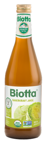 Biotta Naturals Sauerkraut Juice Perspective: front