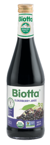 Biotta® Elderberry Juice Perspective: front