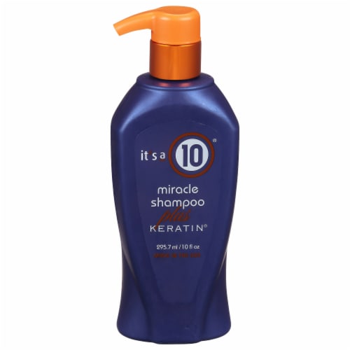It's A 10 Miracle Shampoo Plus Keratin (Sulfate Free) 295.7ml/10oz Perspective: front