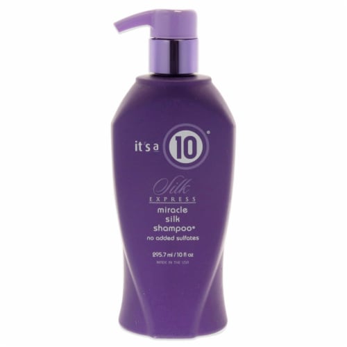 It's a 10® Silk Express Miracle Silk Shampoo Perspective: front