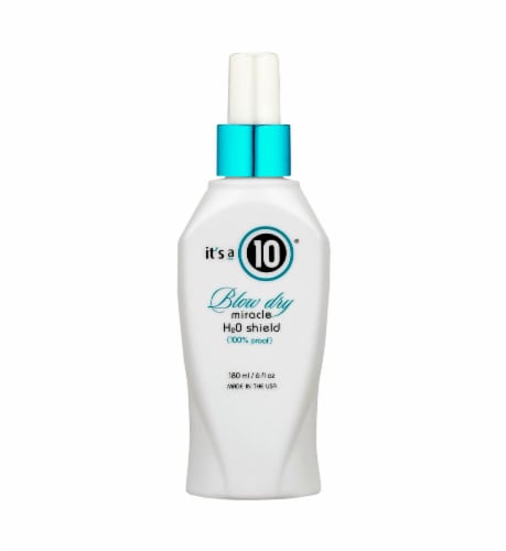 It's a 10® Miracle H2O Shield Blow Dry Spray Perspective: front