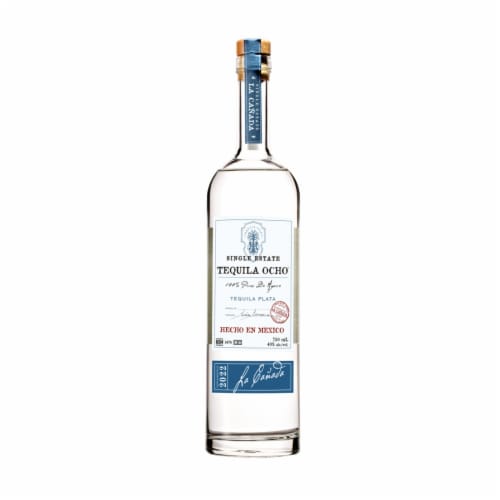 Tequila Ocho Plata Single Estate Perspective: front