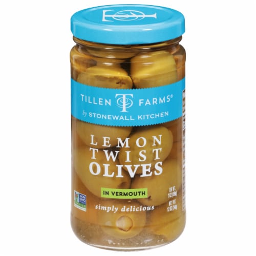 Tillen Farms® Lemon Twist Olives in Vermouth