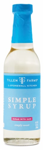 Stonewall Kitchen Tillen Farms® Simple Syrup Perspective: front