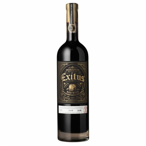 Exitus Aged In Bourbon Barrels California Red Wine Perspective: front