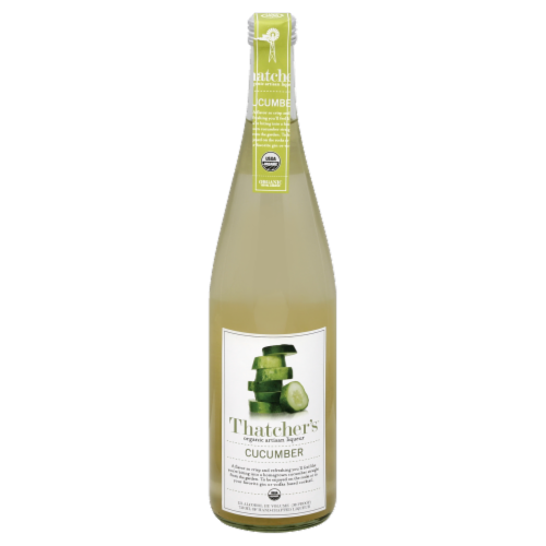 Thatcher's Organic Cucumber Liqueur Perspective: front