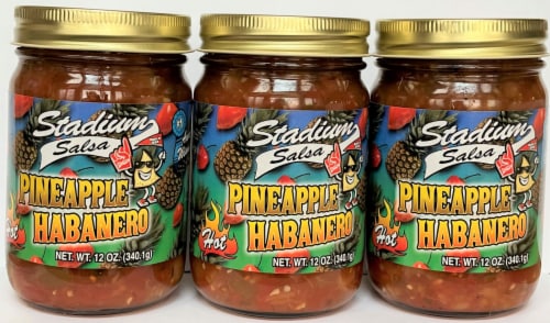Stadium Pineapple Habanero Salsa Perspective: front