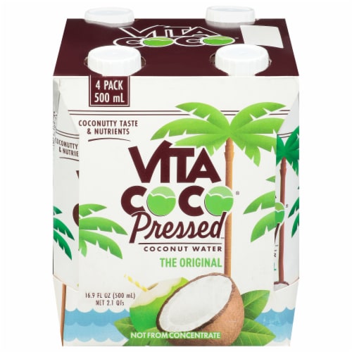 Vita Coco® The Original Pressed Coconut Bottled Water Perspective: front