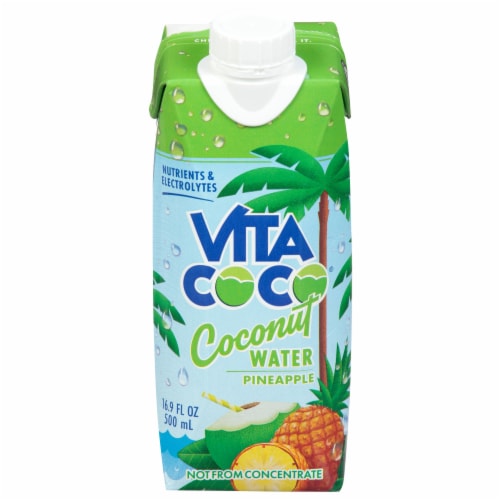Vita Coco® Pineapple Flavored Coconut Water Perspective: front