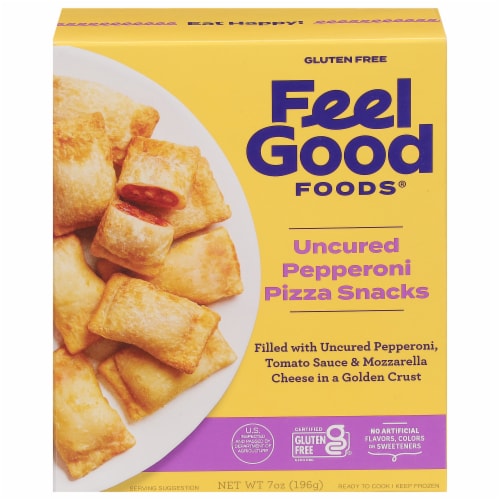 Feel Good Foods Gluten-Free Uncured Pepperoni Bites, 7 oz - Harris