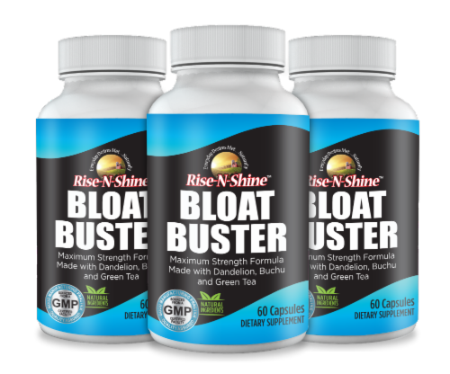 Rise-N-Shine Bloat Buster Diuretic Anti-Bloating Perspective: front
