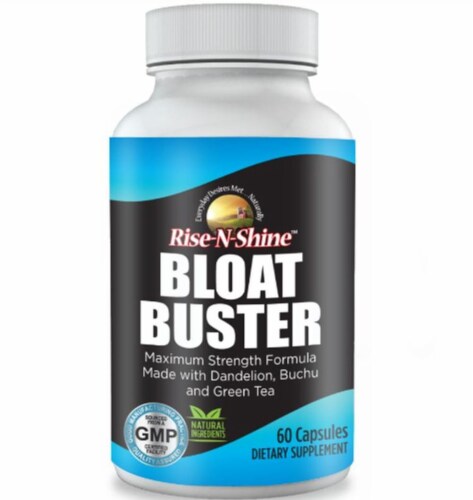 Rise-N-Shine Bloat Buster Diuretic Anti-Bloating Perspective: front