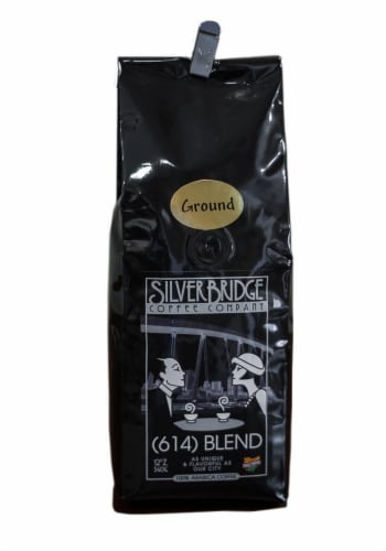 Silver Bridge 614 Blend Medium Roast Ground Coffee Perspective: front